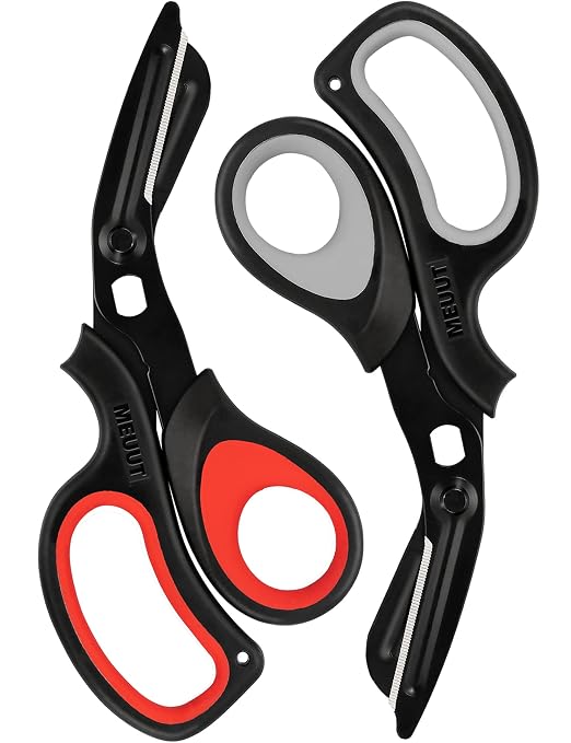 MEUUT 2 Pack Trauma Shears Patented Bandage Scissors by MEUUT
