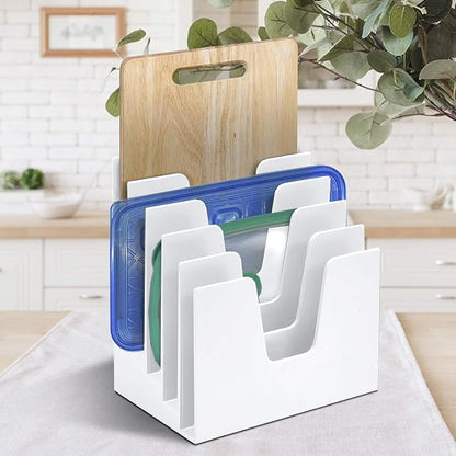 Acrimet 5 Section Incline File Sorter Organizer, Desktop Mail Holder, - Image 8
