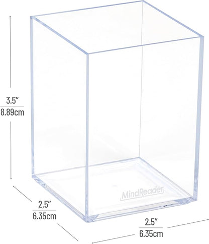 Mind Reader Pen Cup, Accessory Holder, Desktop Organization - Image 3