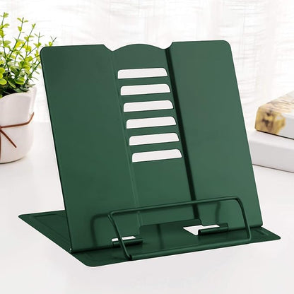 MSDADA Book Stand Metal Reading Rest Book Holder Adjustable Cookbook Documents by ColoryourlifewithMSDADA