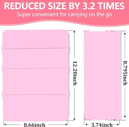 Nursing Clipboard Foldable 4 Fold, Pen Clip, Without Cheat Sheets, Gift - Image 4