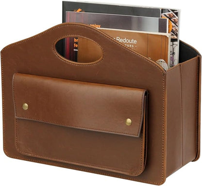 HofferRuffer Magazine Basket Holder, Foldable Magazine Rack, Document File by HofferRuffer