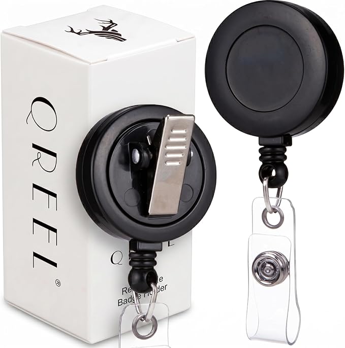 QREEL Retractable Badge Holder by QREEL