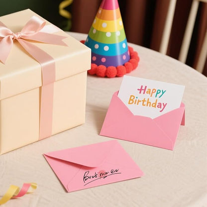 A7 Envelopes 100 Pack Pink Envelopes 5x7 V-shaped Flap, Suitable - Image 5
