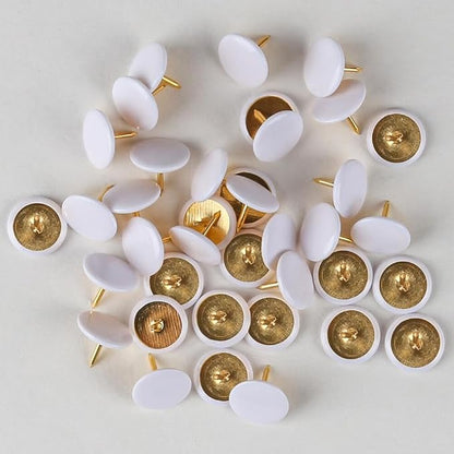 200PCS Thumb Tacks Flat Push Pins Wall Tacks Round Head Thumbtack - Image 3