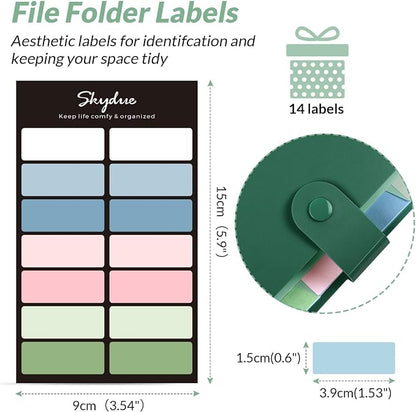 SKYDUE Expanding File Organizer - Image 7