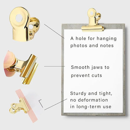 YUCHIYA 12 Pack Bulldog Clips - Image 3