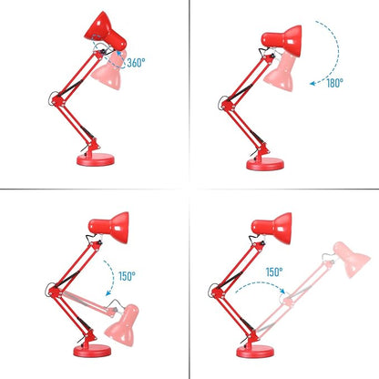TORCHSTAR Metal Desk Lamp, Adjustable Swing Arm, - Image 5