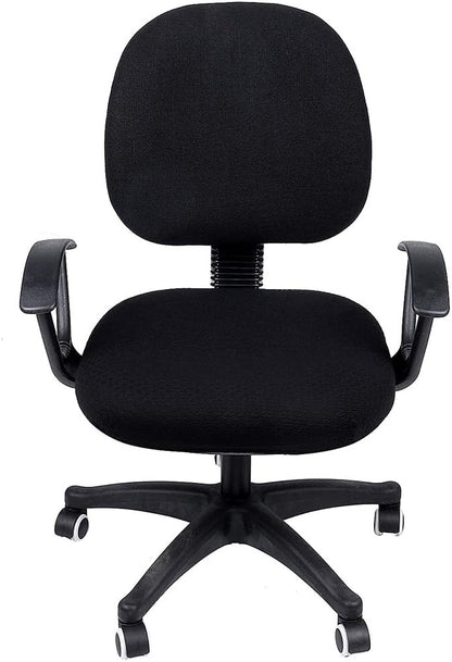Smiry Stretch Jacquard Office Computer Chair Seat Covers, Removable Washable - Image 3
