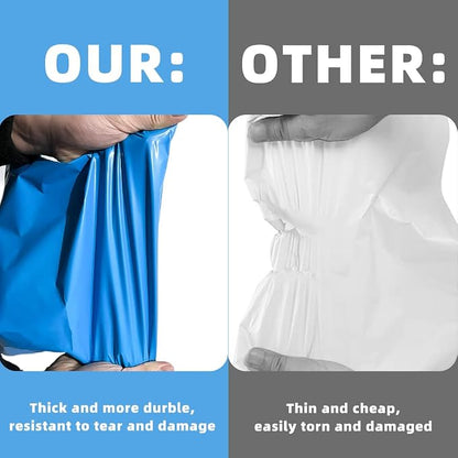 POLYSELLS 24x24 Blue Poly Mailers, 100 Pack – Extra Large Self Seal Shipping - Image 5
