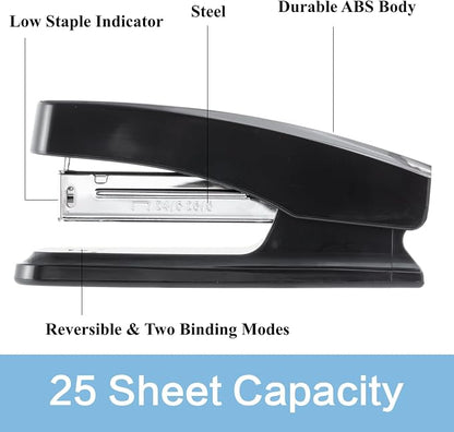 M&G Desktop Stapler with 25 Sheet Capacity, Two Binding Modes, Basic Stapler - Image 7
