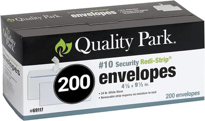 Quality Park Envelopes Letter Size #10 by Quality+Park
