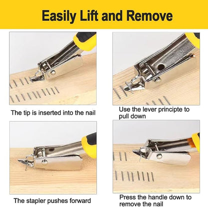 2Pcs Staple Remover Heavy Duty Upholstery Staple Puller Tool - Image 3