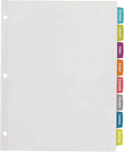 Avery Big Tab Printable White Label Dividers - Image 6