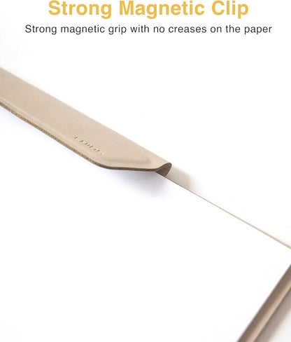 LHiDS Magnetic Clipboard – Slim Leather Writing Board - Image 2