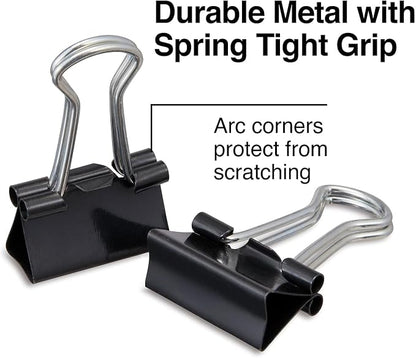 Staples Mini Binder Clips, 0.25" Capacity, 144 Pack – Extra‑Small Clips - Image 3