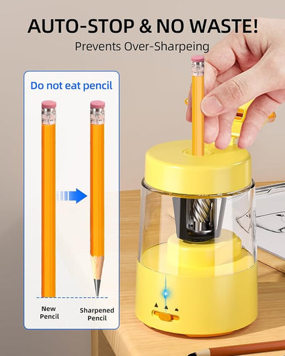 ZMOL Electric Pencil Sharpeners, Lion Pencil Sharpener - Image 4
