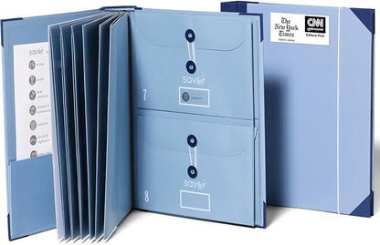 The Folio® Important Document Organizer by Savor | Binder by Savor