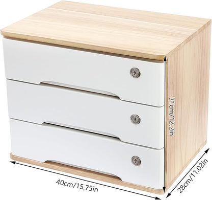 Wooden Desktop Storage Box - Image 3