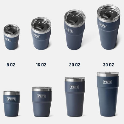 YETI Rambler 16 oz Stackable Tumbler, Vacuum Insulated, Stainless Steel with MagSlider Lid | Stackable, Vacuum Insulated, MagSlider Lid, Stackable, Vacuum Insulated, MagSlider Lid - Image 8