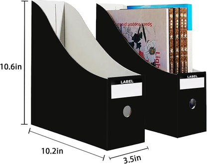 Limitliho 6 Pack Cardboard Magazine Holder - Image 3