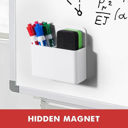 BEYGORM 2 Pack Plastic Magnetic Pen Holder - Image 6