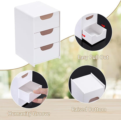 BTSKY 2 Pack Small Acrylic Storage Organizer - Image 4
