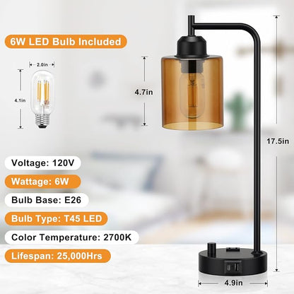 Innqoo Industrial Small Desk Lamp - Image 7