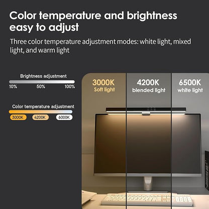 BY-J PC Screen Lamp with Remote Control, Adjustable Screen Light Automatic - Image 3