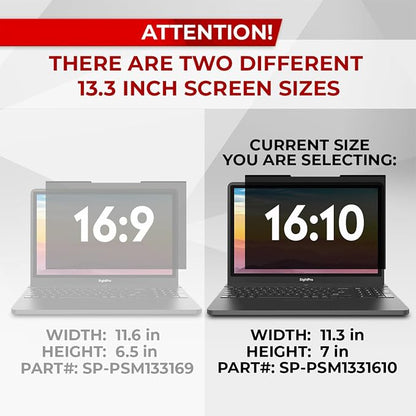 SightPro Magnetic Laptop Privacy Screen 13.3 Inch 16:10 - Image 3