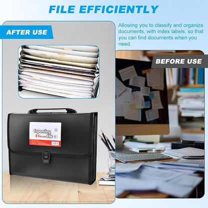26 Pockets Accordion File Organizer - Image 5