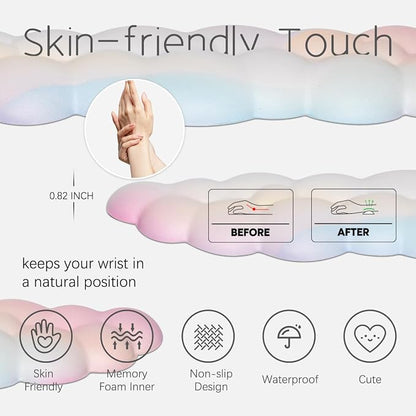 Cloud Wrist Rest Keyboard Palm Rest - Image 7