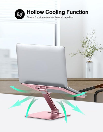 RIWUCT Foldable Aluminum Alloy Laptop Stand - Image 3