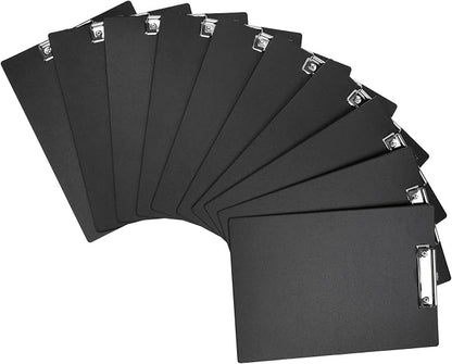 Black Clipboard, 10 Pack A4 Letter Size Clipboard Plastic Clipboards - Image 9