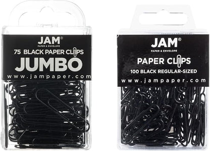 JAM PAPER Combo Pack Colorful Paper Clips by JAMPaper