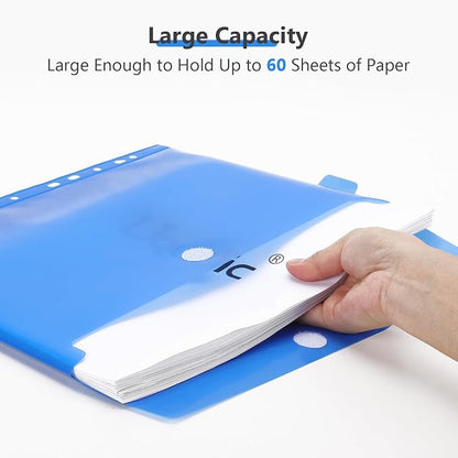Uquelic Document Organizer, Soft PVC Binder - Image 5