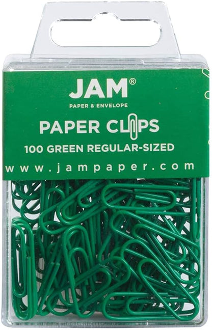 JAM PAPER Colorful Standard Paper Clips by JAMPaper