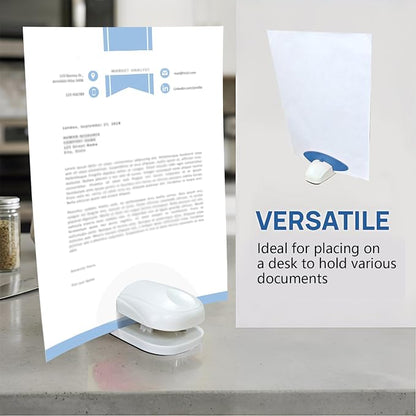 Paper Holder for Typing, Plastic Document Holder for Typing, Compact Paper - Image 4