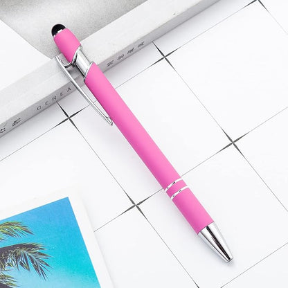 PASISIBICK 12 Pieces Pink Ballpoint Pen - Image 7