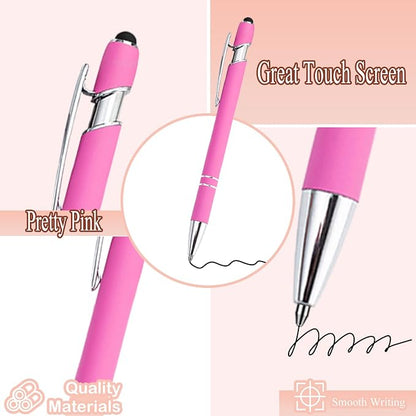 PASISIBICK 12 Pieces Pink Ballpoint Pen - Image 2