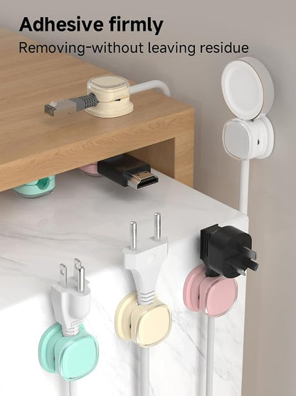 Magnetic Cable Clips, Adjustable Cord Holder Management, Adhesive Wire Keeper - Image 8