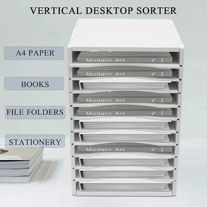 Mail Organizer 11 Slots, Literature Organizer - Image 2