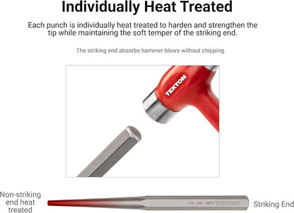 TEKTON 1/4 Inch Alignment Punch | 66177 | Made in USA - Image 3