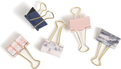 U Brands Fashion Binder Clips, Soft Dye - Image 2