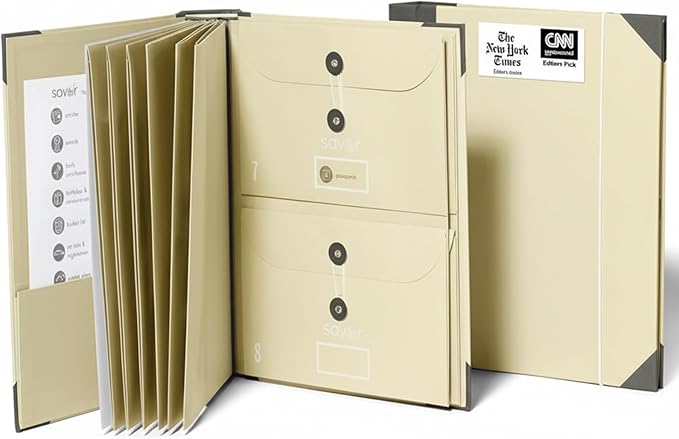 The Folio® Important Document Organizer by Savor | Binder by Savor