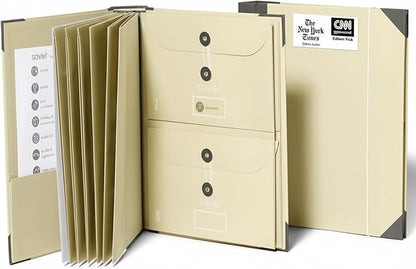 The Folio® Important Document Organizer by Savor | Binder by Savor
