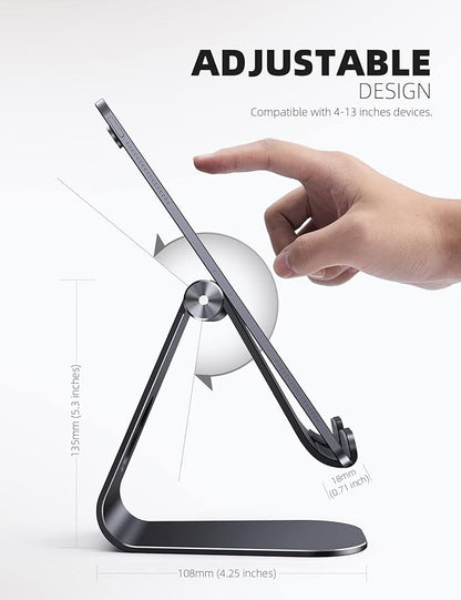 Lamicall Tablet Stand Adjustable, Tablet Stand : Desktop Stands Holder Gifts - Image 5