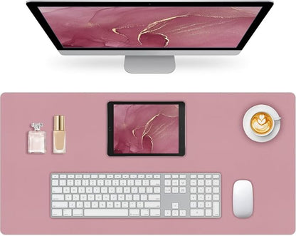 Non-Slip Desk Pad Mat, Leather Desk Mat by Meetcolor