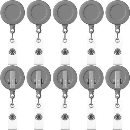 Zonon 50 Pcs Retractable Badge Holder Reels by Zonon