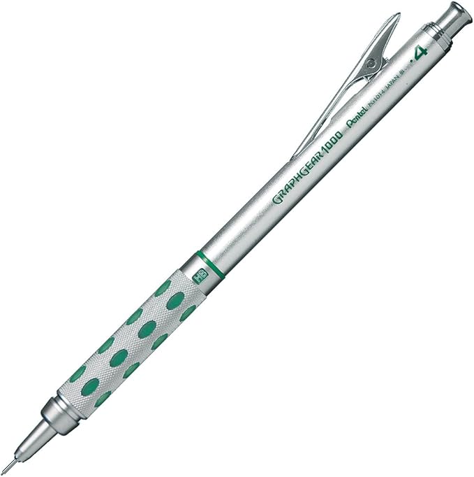 Pentel Graph Gear 1000 Mechanical Drafting Pencil 0.4mm Green by PentelofAmerica